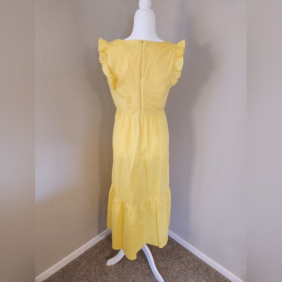 Maggy London Yellow Long Summer Dress - Picture 8 of 14